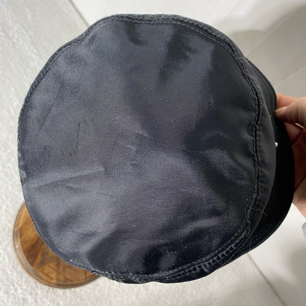 Prada Classic Black Re Nylon Bucket Hat M - Picture 13 of 13